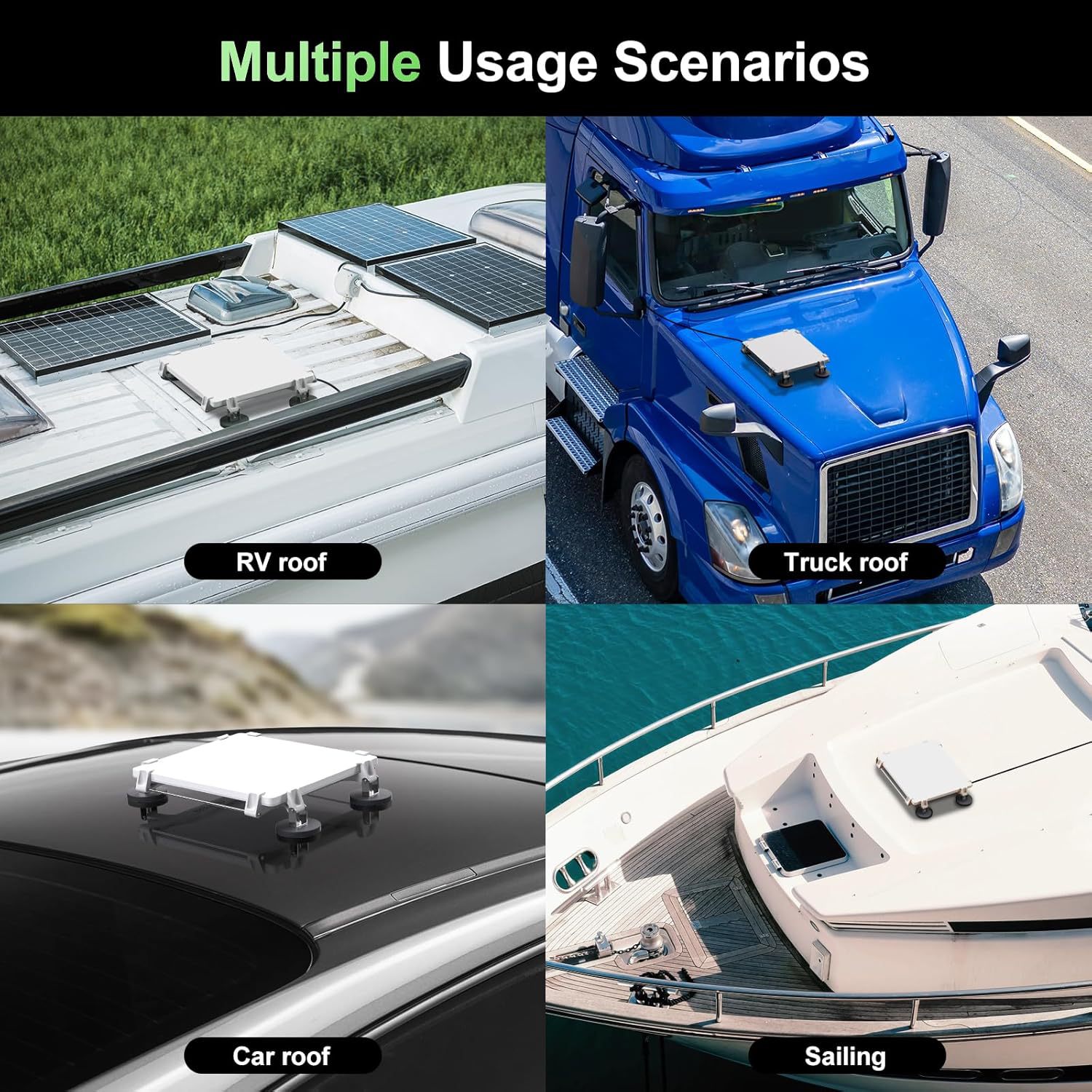 Starlink Mini Magnetic Car Mount detail 1
